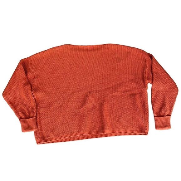 French Connection Round Neck Jumper Sweater in Copper Coin Small - Picture 3 of 5